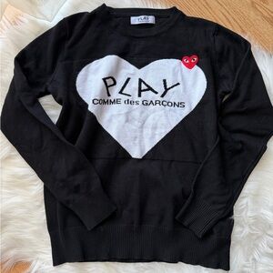 Comme des Garçons Play Black Knitwear